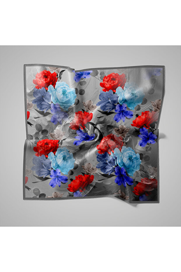 Eșarfă cu model natural - 1