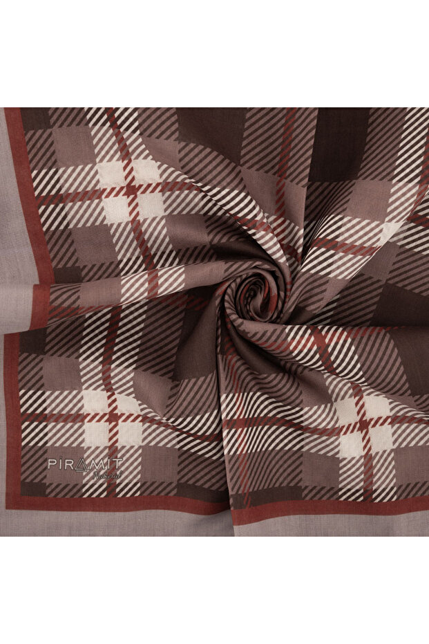 Eșarfă cu model natural - 2