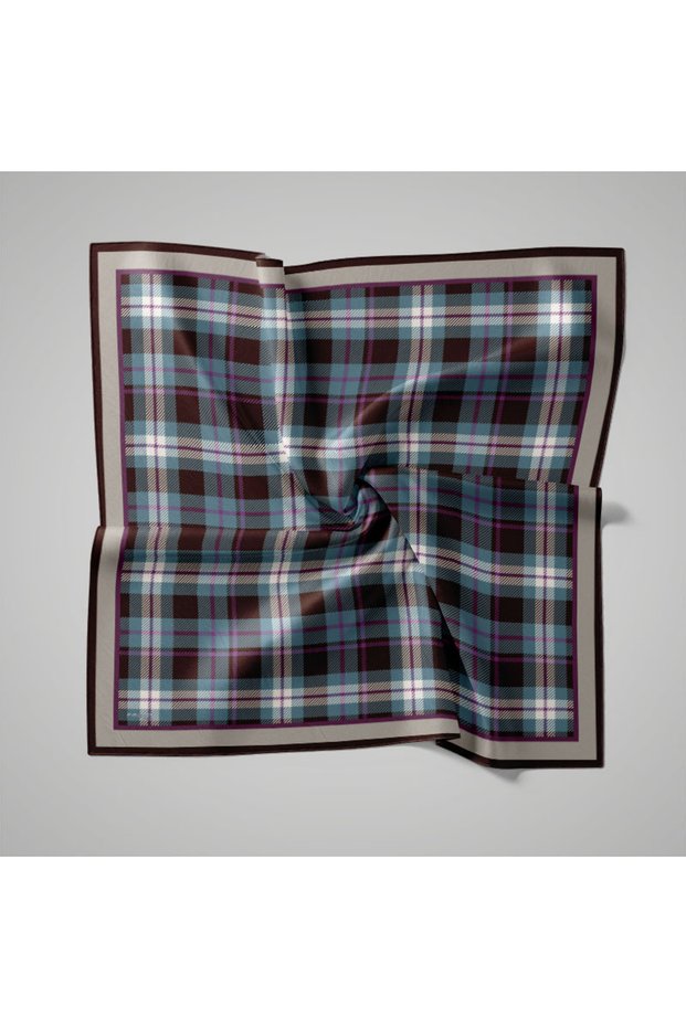 Natural Patterned Scarf