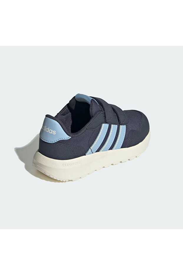 Adidas Boys' Colourblock Running Shoes with Hook and Loop Closure - RUN 60s CF C - 5