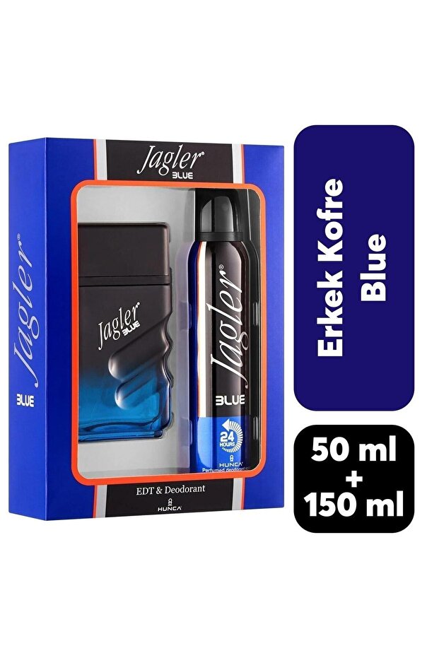 Blue Erkek Parfüm Seti ( 90 ml Edt Parfüm + 150 ml Deodorant ) - 2