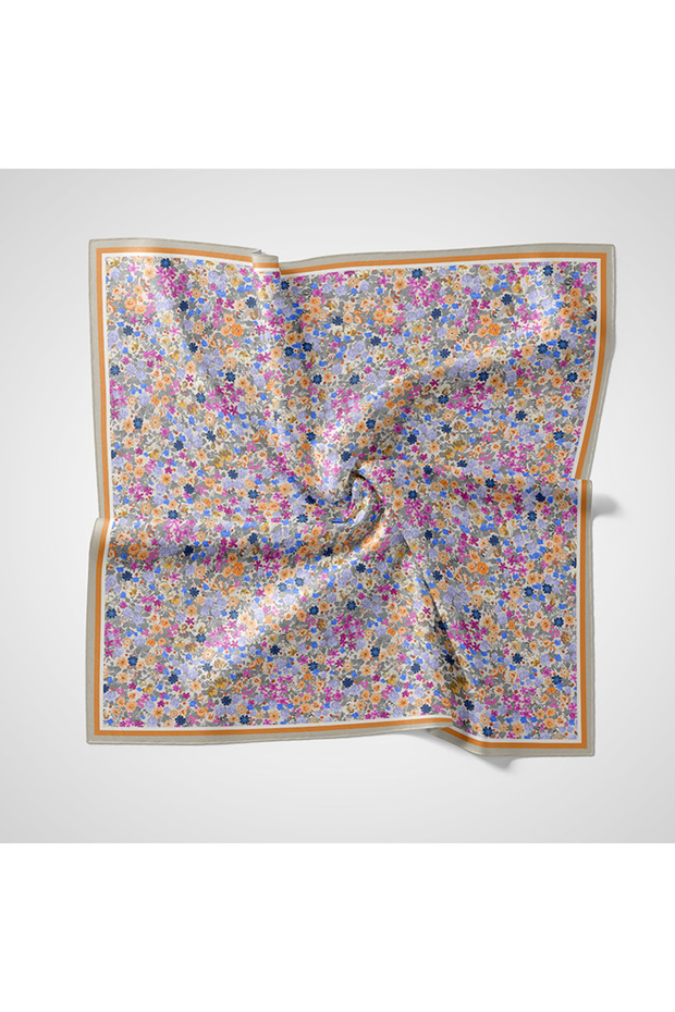 Eșarfă cu model natural - 1