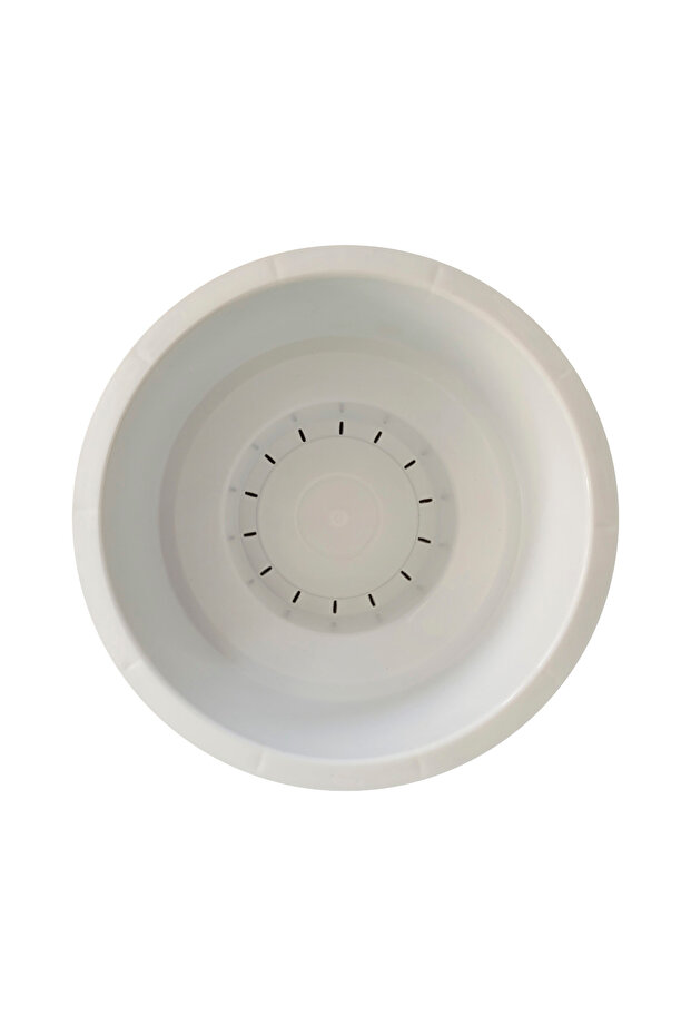 2li Küre Saksı Seti Ayaklı Süzgeçli Plastik Çiçek Saksısı Set - 4