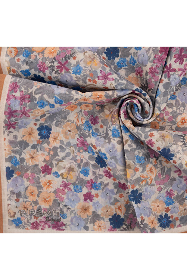 Eșarfă cu model natural - 2