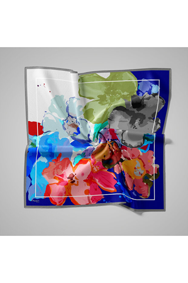 Eșarfă cu model natural - 1