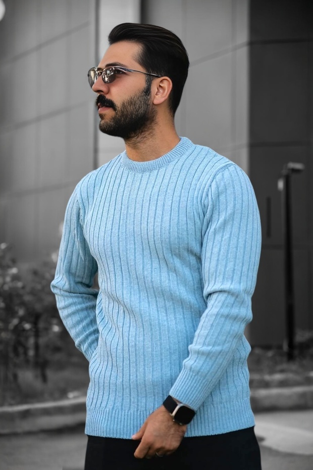 Crew Neck Knitwear Sweater