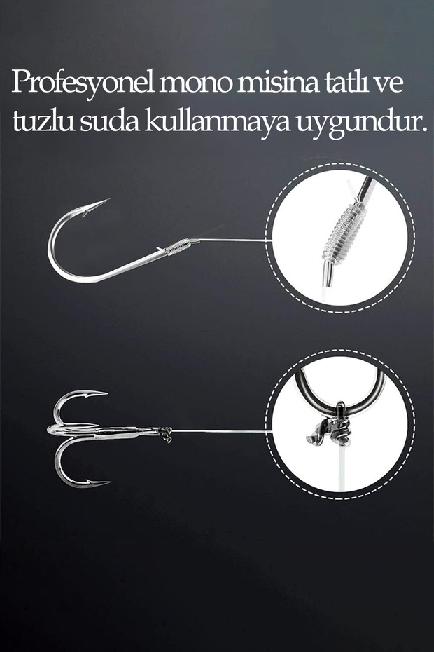 Olta Misinası 30 Metre Yüksek Dirençli Olta İpi Dayanıklı Nalyon Balıkçı Misinası Olta İpi - 4