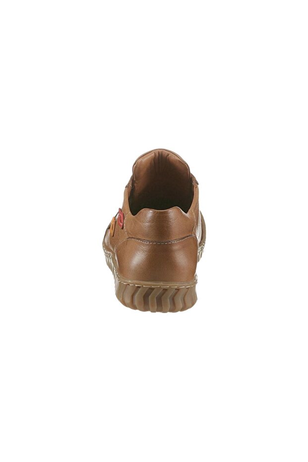Camel Hakiki Deri Ayakkabı - Model Adı: Prag - 4