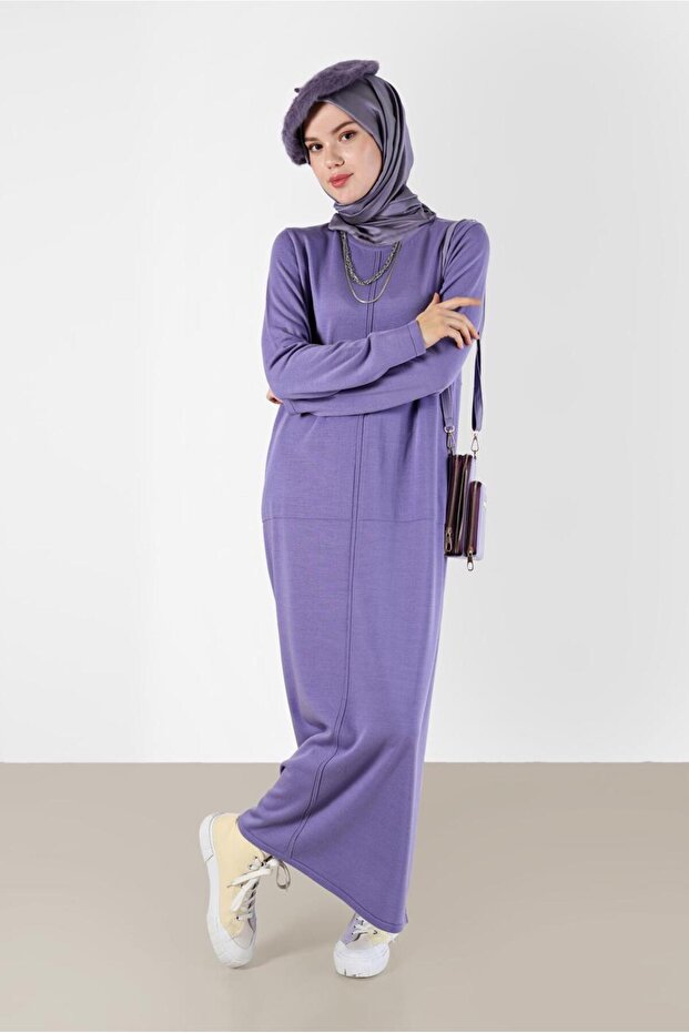 BASIC TRİKO ELBİSE 42016 - 3