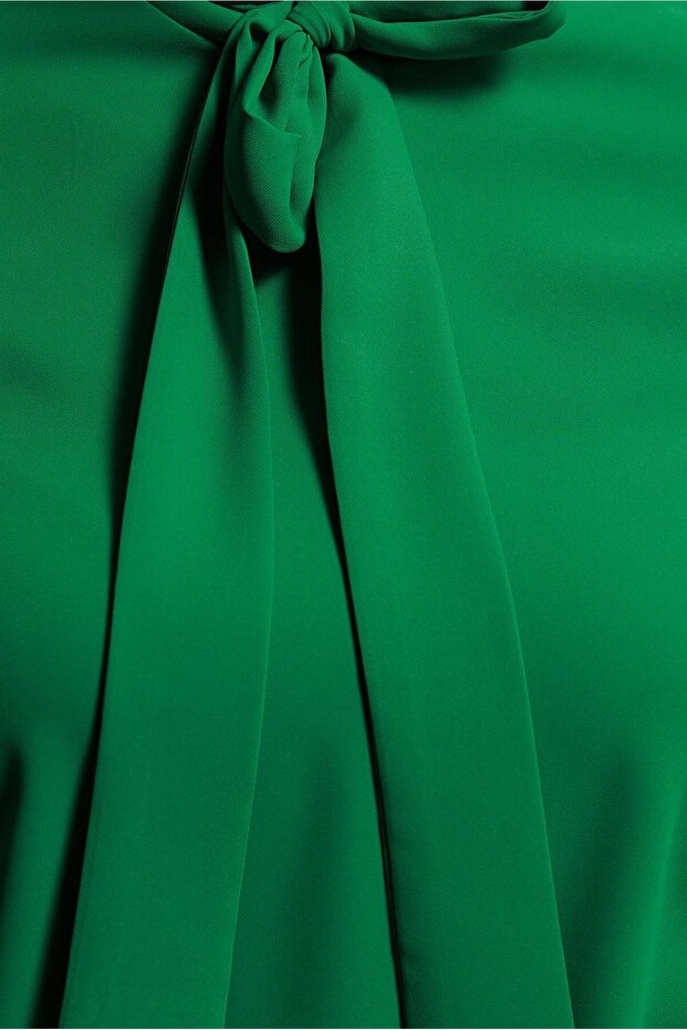 BAĞLAMA DETAYLI BLUZ 44613 - 4