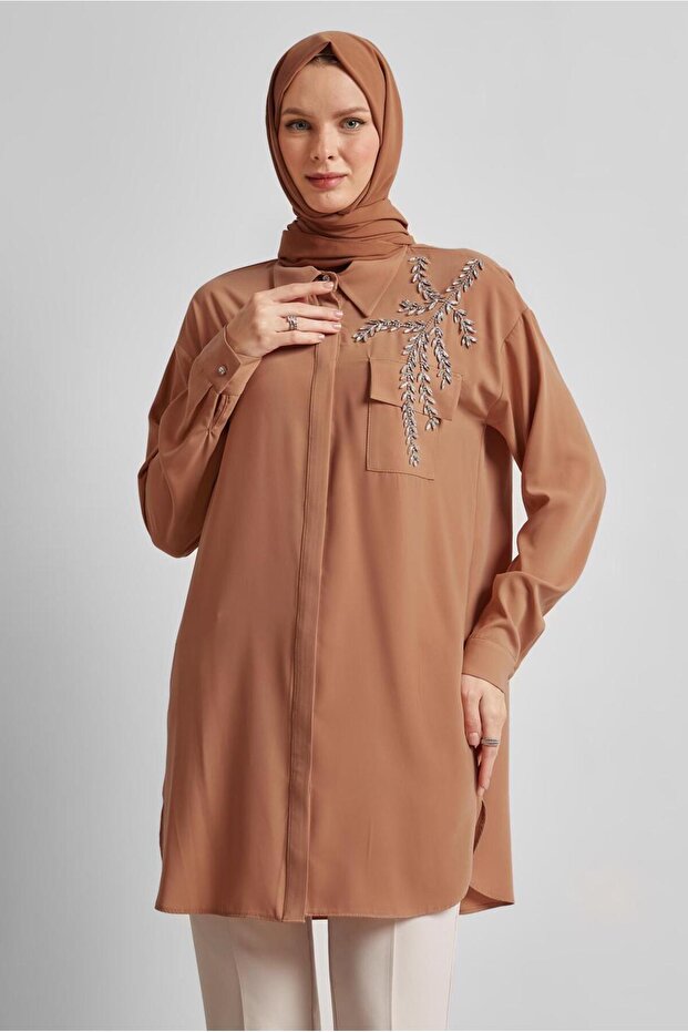 تونيك بطبعة حجرية 45456