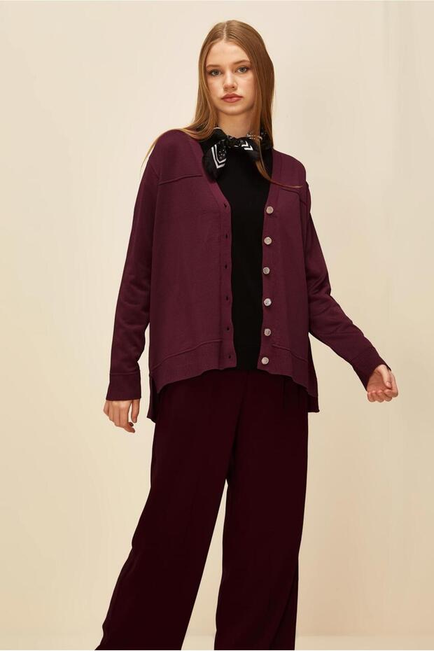 DÜĞMELİ TRİKO HIRKA 45895 - 1