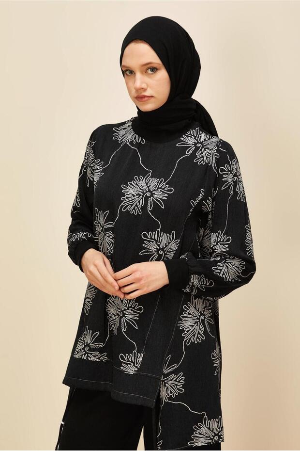 Patterned Tunic 46089 - 1