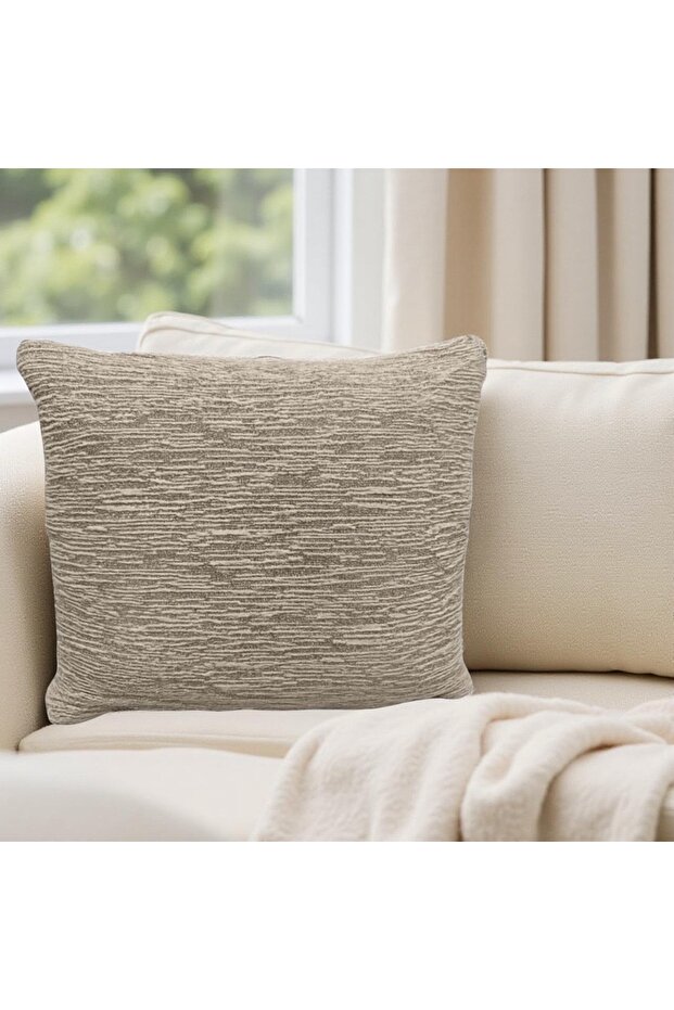 Throw Pillow Cover, Cushion Cover, Pillowcase with Zipper 43 X 43 cm 1 Piece