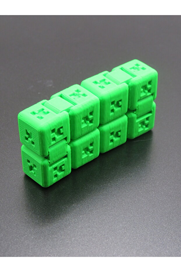 💚 Creeper Temalı Infinity Cube – Sonsuz Döngü Küpü - 3