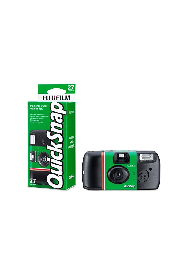 Film Quicksnap Flash Tek Kullanımlık Kamera 2027-05 - 2