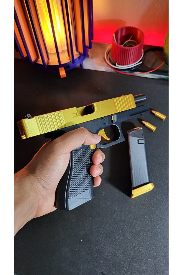 Glock 17 Maket Oyuncak 3D Baskı - 8