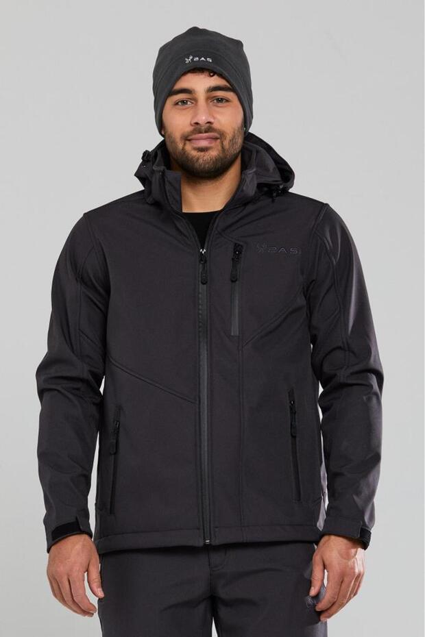 Sagwon Erkek Softshell Mont Gri - 1