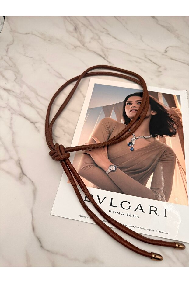 Taba deri ip kemer - 3