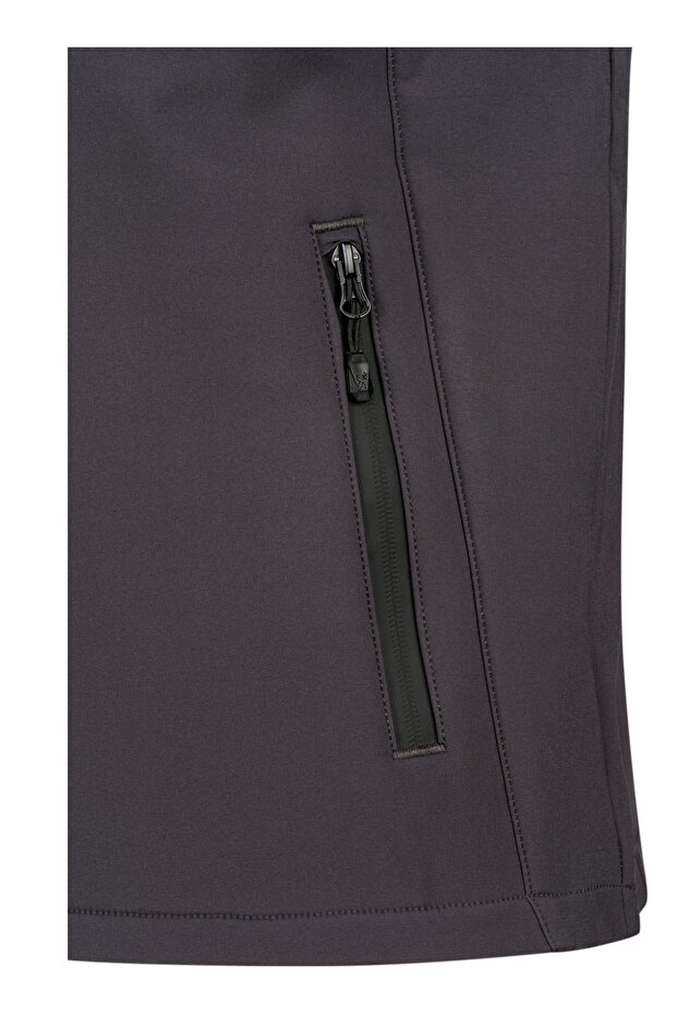 Samana Softshell Unisex Yelek Antrasit - 4