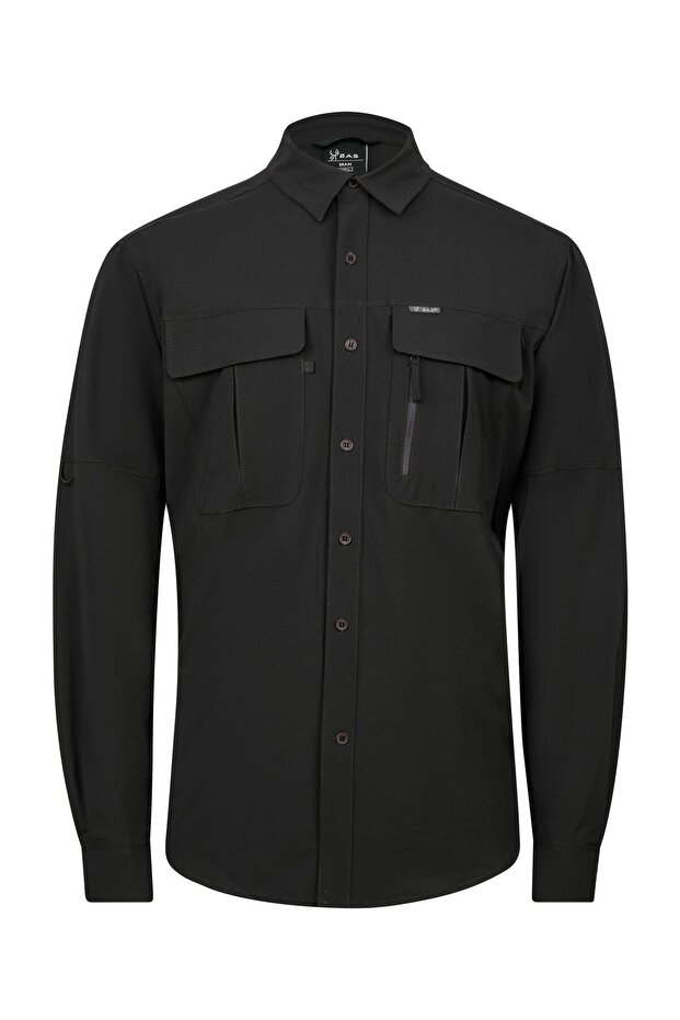 Gibson Erkek Gömlek Antrasit - 1