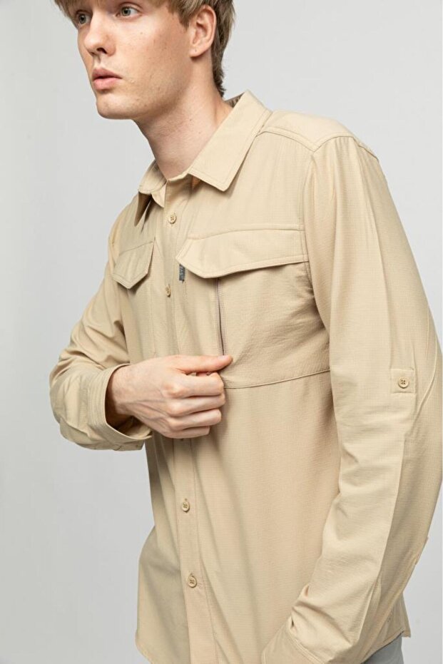 Gander Erkek Gömlek Bej - 3