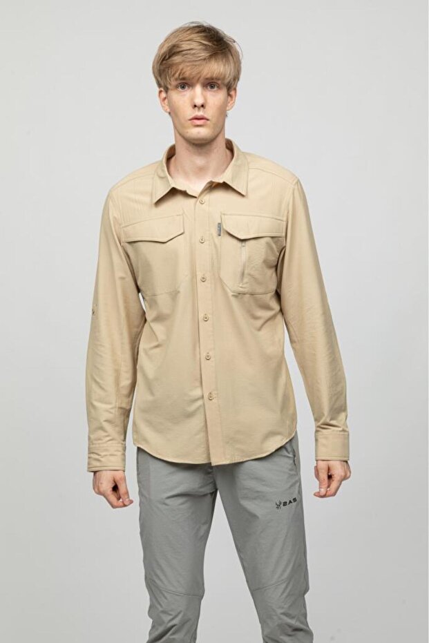 Gander Erkek Gömlek Bej - 1