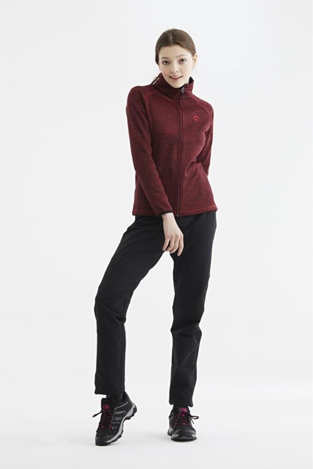 Ubsa Kadın Sweatshirt Bordo - 2