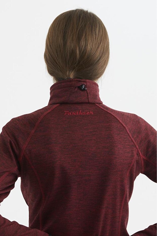 Ubsa Kadın Sweatshirt Bordo - 6