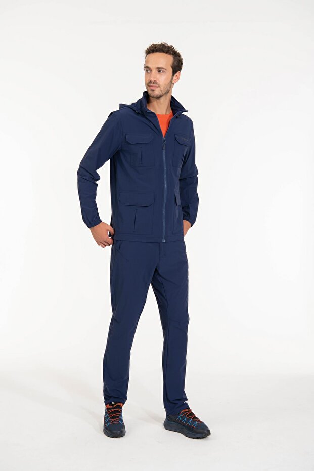 Safari Erkek Ceket Lacivert - 1