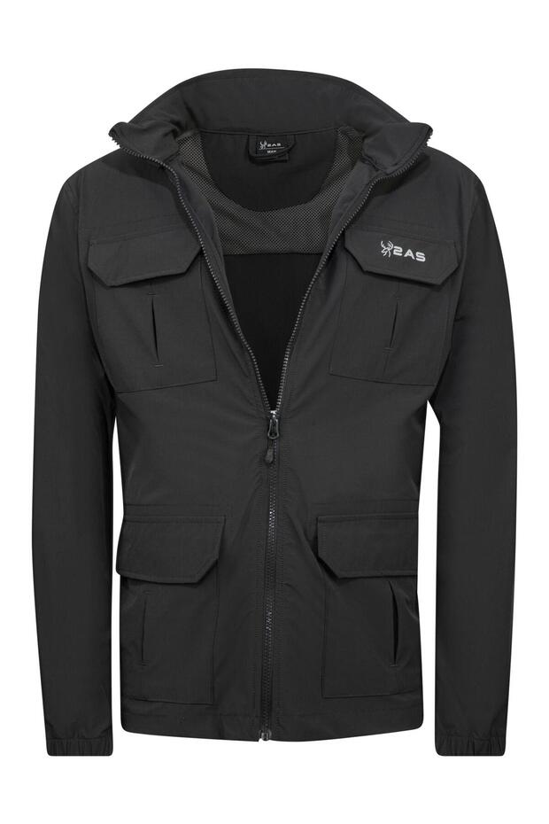 Safari Erkek Ceket Koyu Antrasit - 5