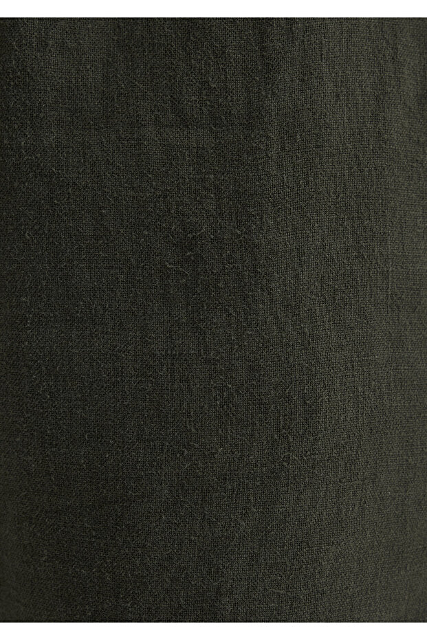 Antrasit Keten Şort 0410103-71587 - 8