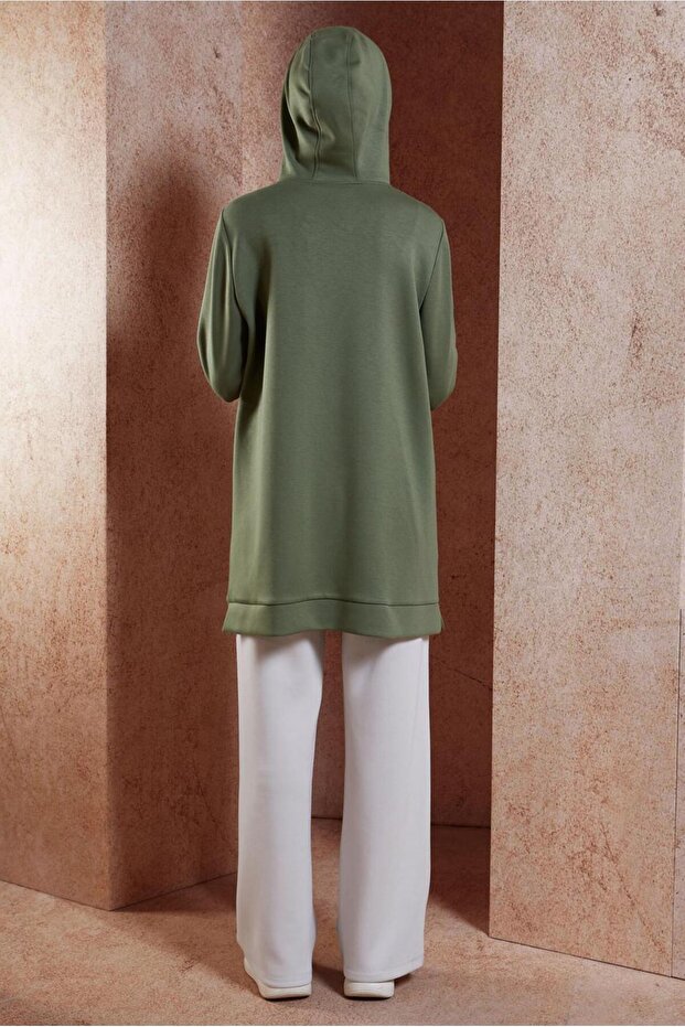 KAPÜŞONLU EŞOFMAN TUNİK 45113 - 3