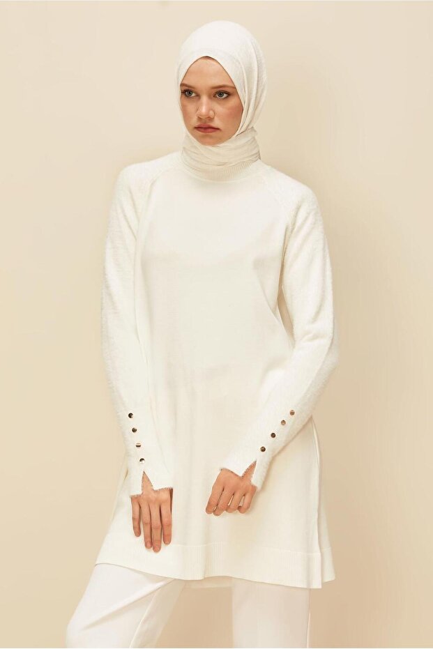 تونيك تريكو بأزرار 45929 - 1