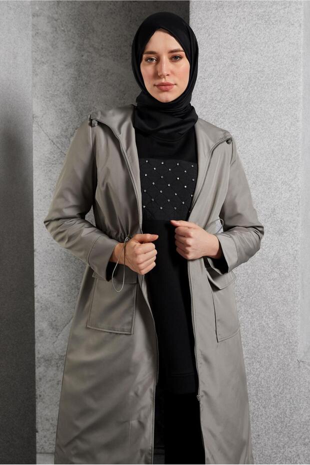 KAPÜŞONLU PARKA 90555 - 1