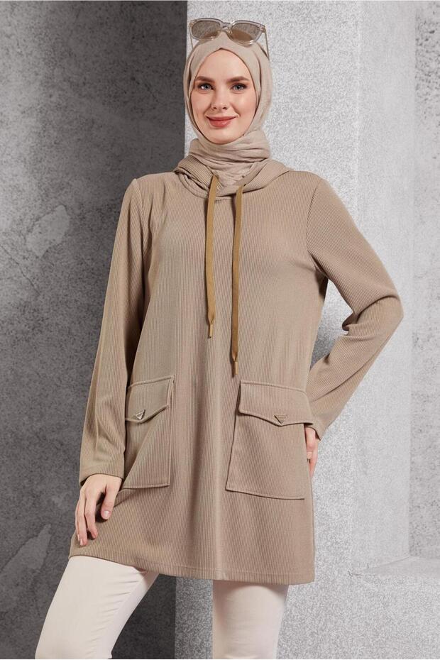 Hooded Tracksuit Tunic 45135