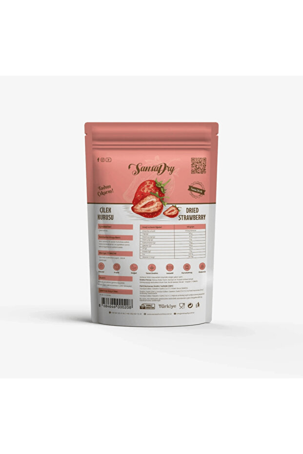 Çilek Kurusu-50 Gr - 6