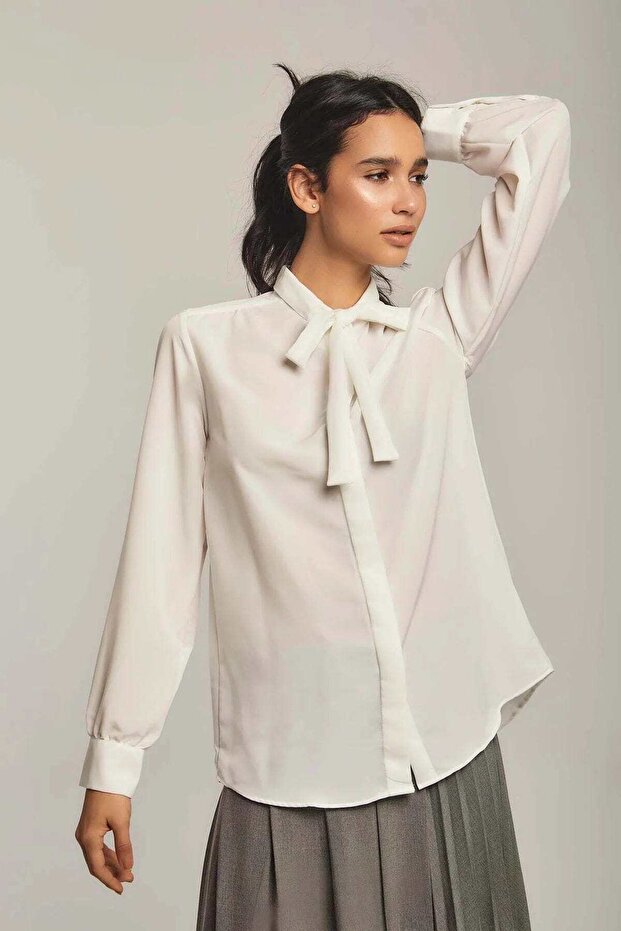 Solid Tie-Front Top - 1