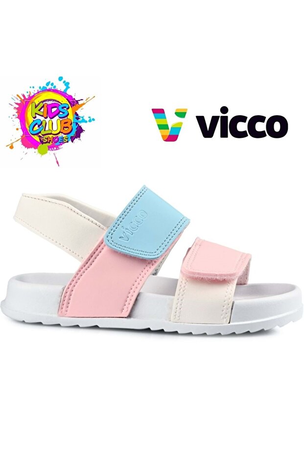 Krixi Bebe Phylon White Sandals 321.b23y.252-1106