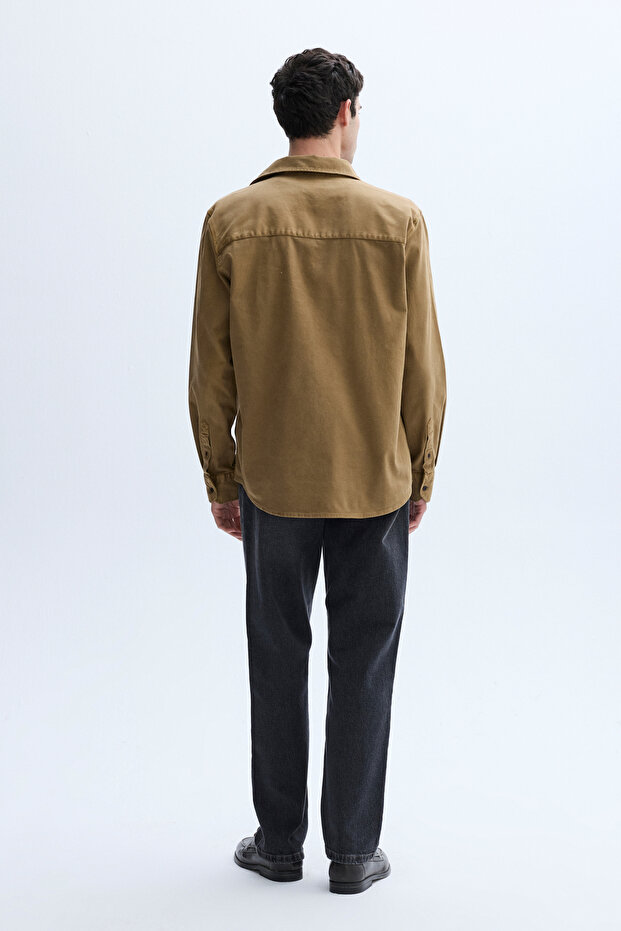 REGULAR FIT UZUN KOLLU CASUAL GÖMLEK - 2