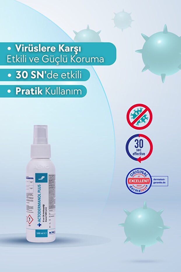 ® Plus 100 ml | El Ve Cilt Antiseptiği %89 (V/V) Etanol - 4
