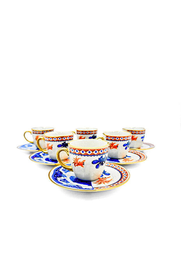 Rustic 6-Piece Coffee Cup Set - 3