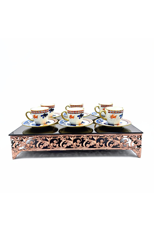 Rustic 6-Piece Coffee Cup Set - 4