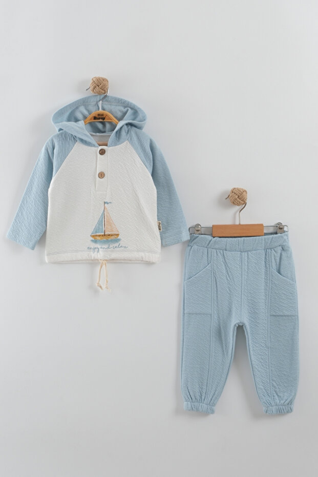 Knitted Muslin Ship Set - 2