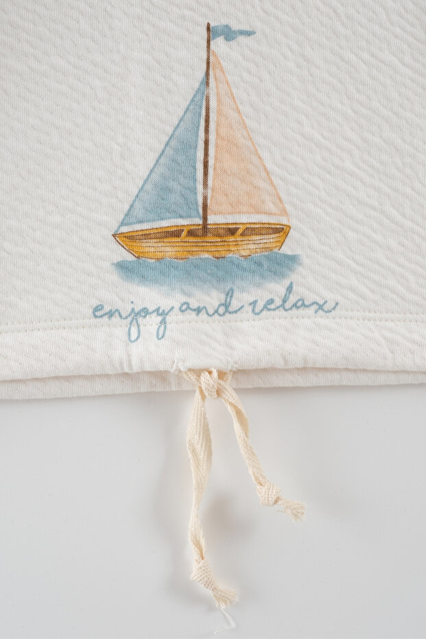 Knitted Muslin Ship Set - 4