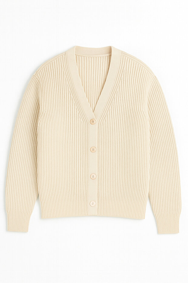 Lapi Ekru Hırka - 1