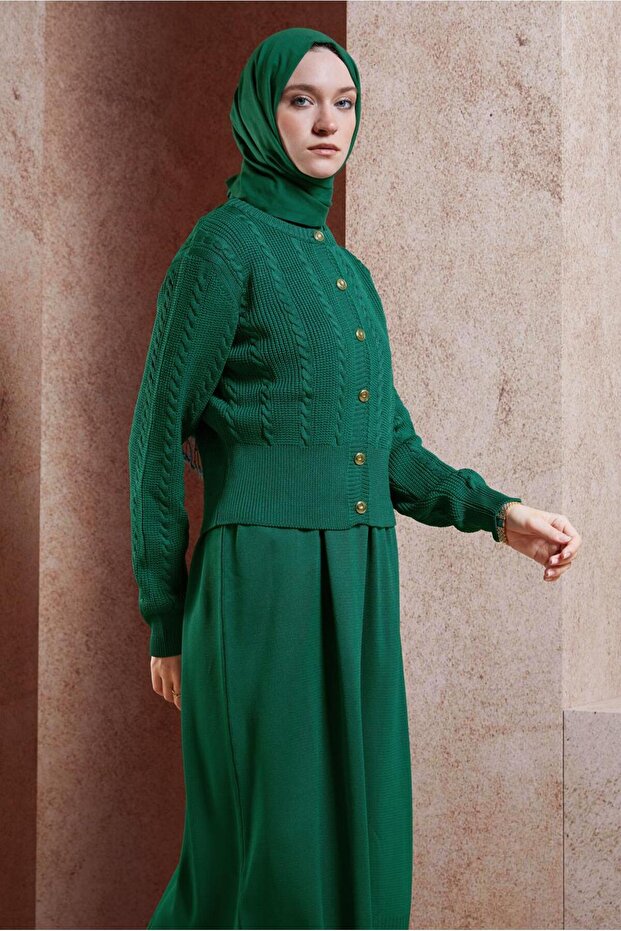 ELBİSELİ TRİKO TAKIM 44973 - 3