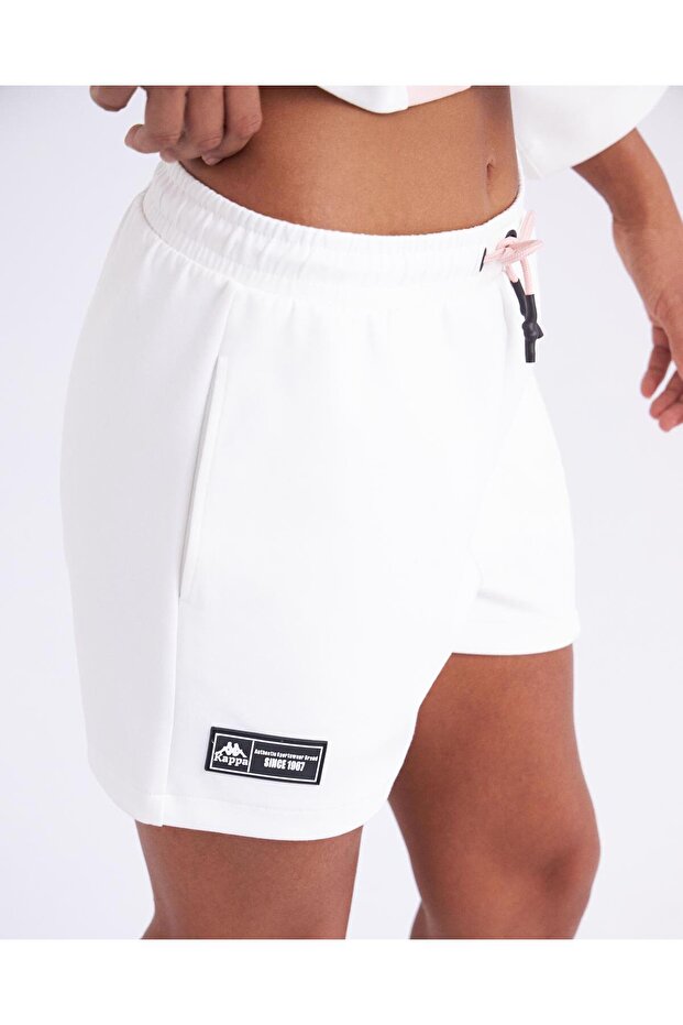 Authentic Tier One Lazard Kadın Beyaz Regular Şort - 4