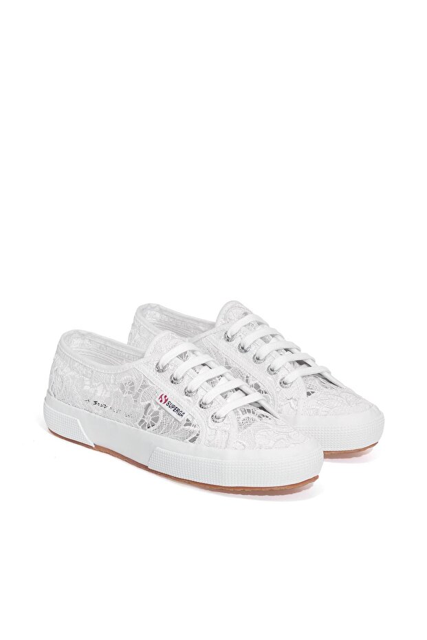 2750 Macrame Kadın Beyaz Sneaker - 5