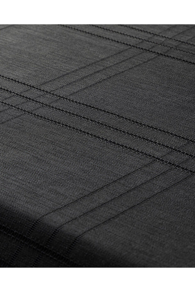 Navy Ajurlu Masa Örtüsü 150x200 cm Siyah - 2